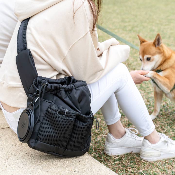 Pups & Bubs - Wholesale Pet Treat Bag - Dog - Everyday Dog Walking Bag | Treat Pouch | Pet Bag | 3 Colors3