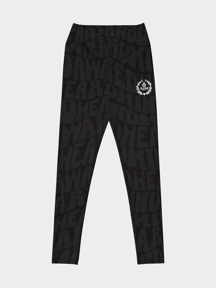 Legging taille haute pour la vente par Awakened Heart and Mind