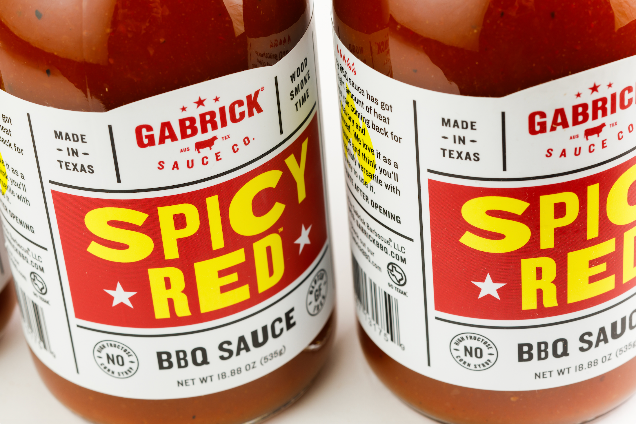 Gabrick BBQ Sauce Co. | Texas BBQ Sauce - Venta al por mayor Salsas barbacoa - Salsa BBQ roja picante9