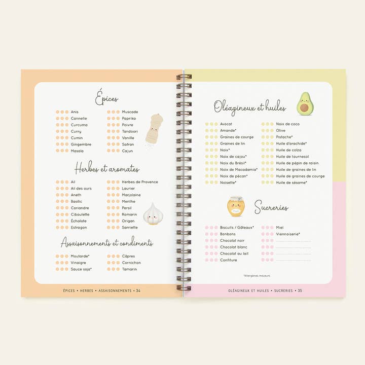Zü – wholesale Book – Kids – Baby's food diversification record, baby tracking5
