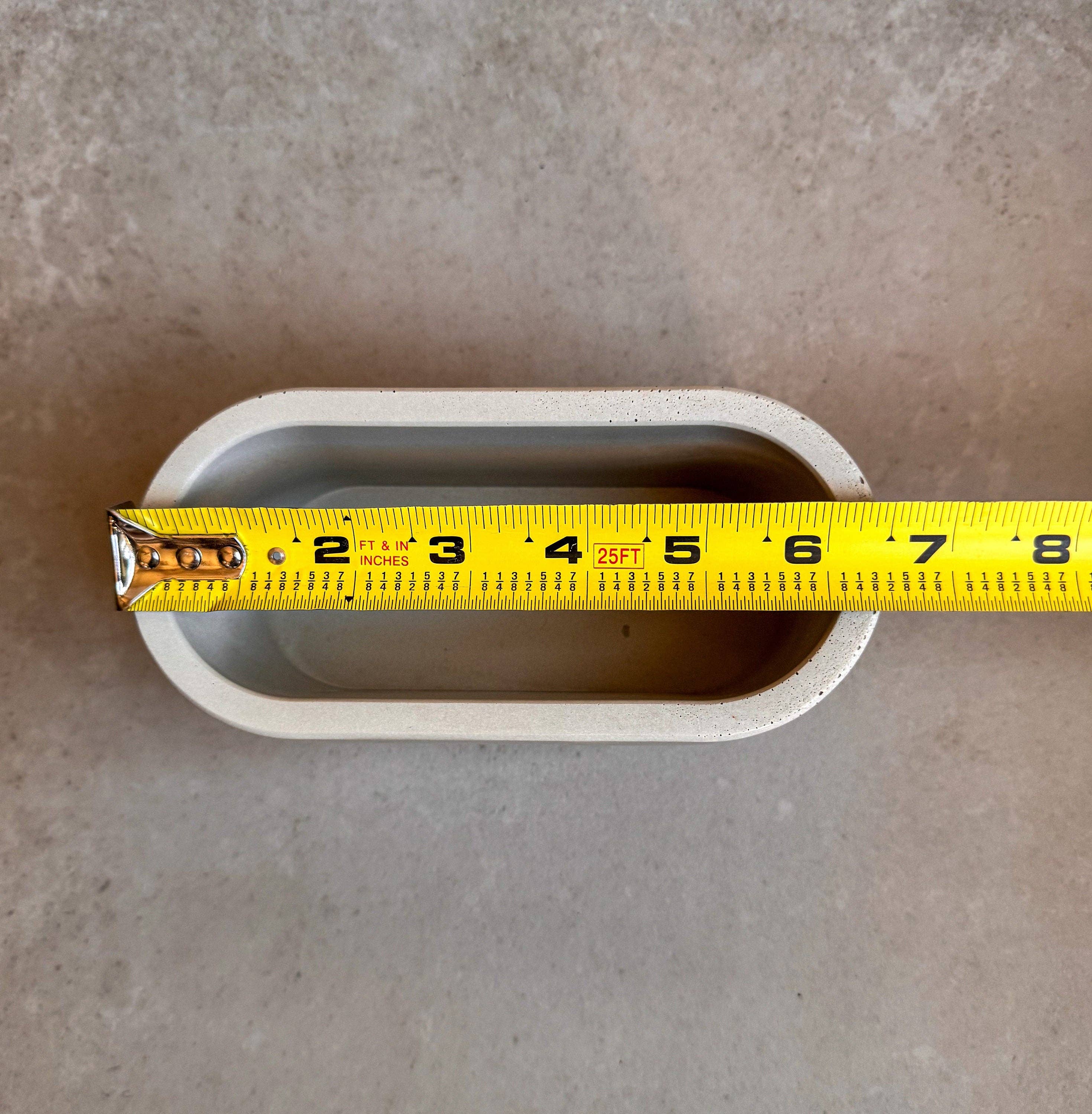 Minimal Loot Design – Engroshandel Plantekrukke – Oval betonurtepotte, dekorativ cementpotte og opbevaringstrugle til bord og badeværelse9