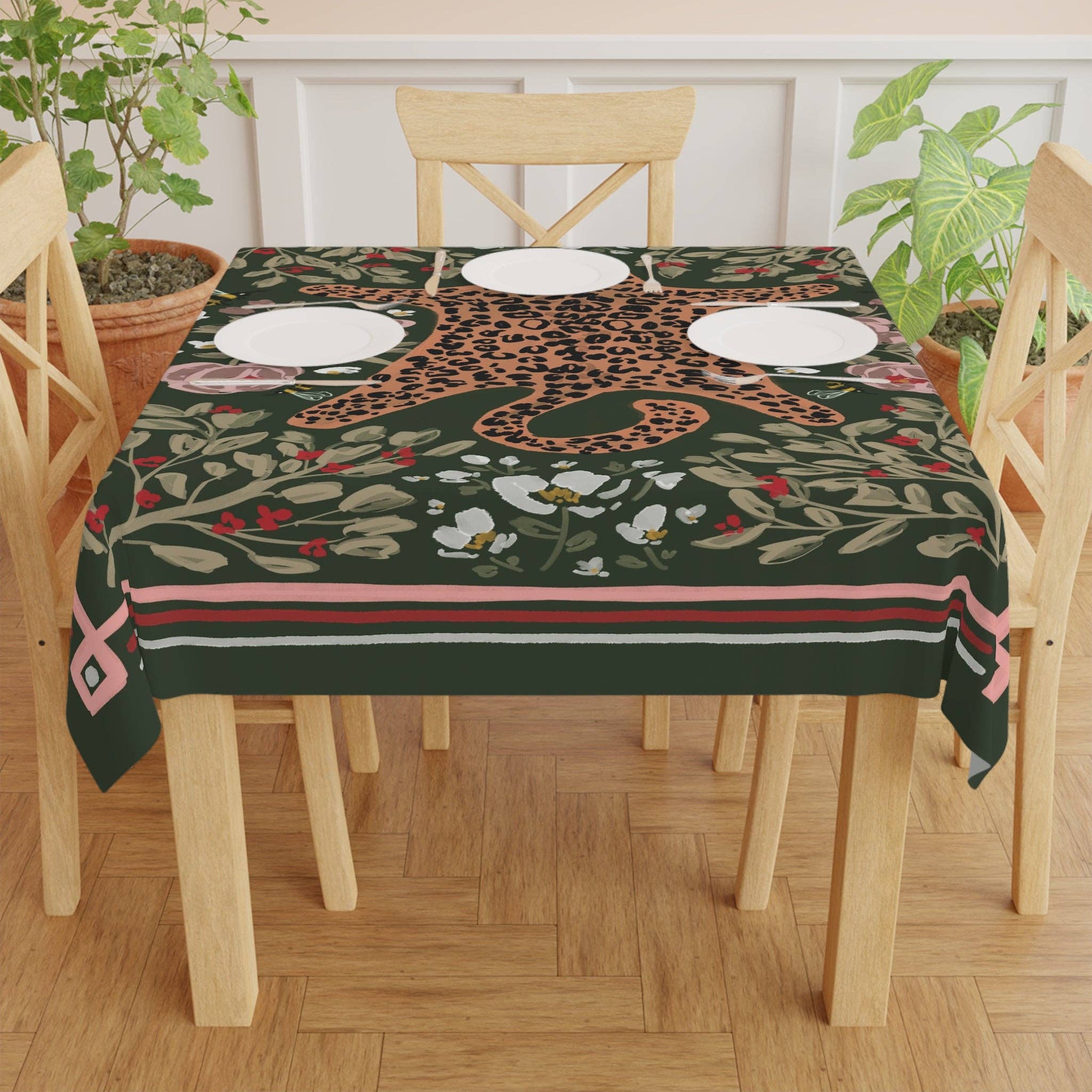 Britt Mills Design - Wholesale Tablecloth - Legacy Square Tablecloth2