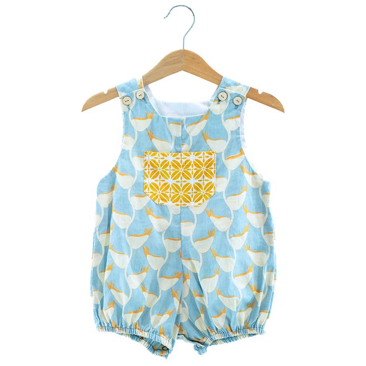 Cotton Romper | Heliconia Alpine for wholesale by Balizen Direct from Bali