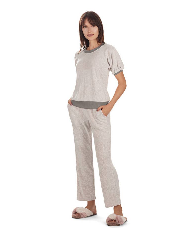 Infinity Classics International Inc. - Wholesale Lounge Set - Women's - Spa Terry Pant Set