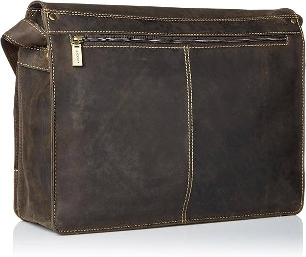 Tuzech Leather - Wholesale Messenger Bag - Unisex - Handmade Genuine Leather Messenger Crossbody Office Satchel5