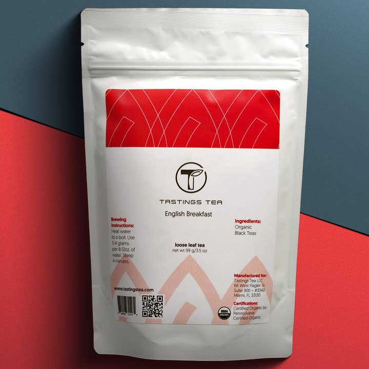 English Breakfast Loose Leaf for wholesale by Tastings Tea