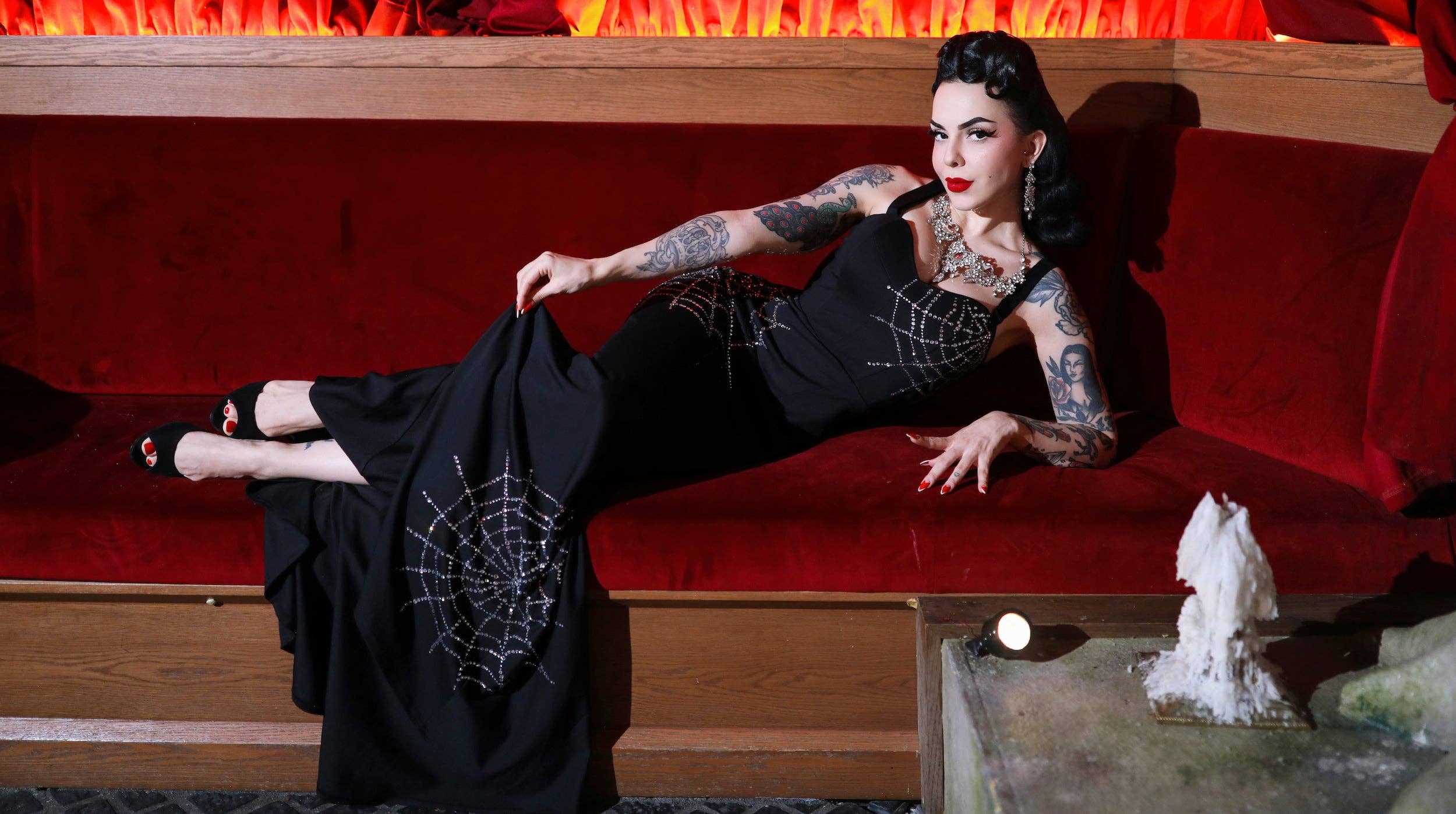 Elle Rebel - Wholesale Gown - Women's - Glamour Ghoul Gown16