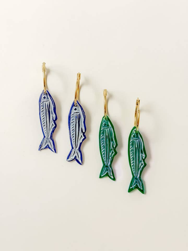 Pendientes Aro del Día (varios colores) para venta al por mayor de Tacklebox Jewelry