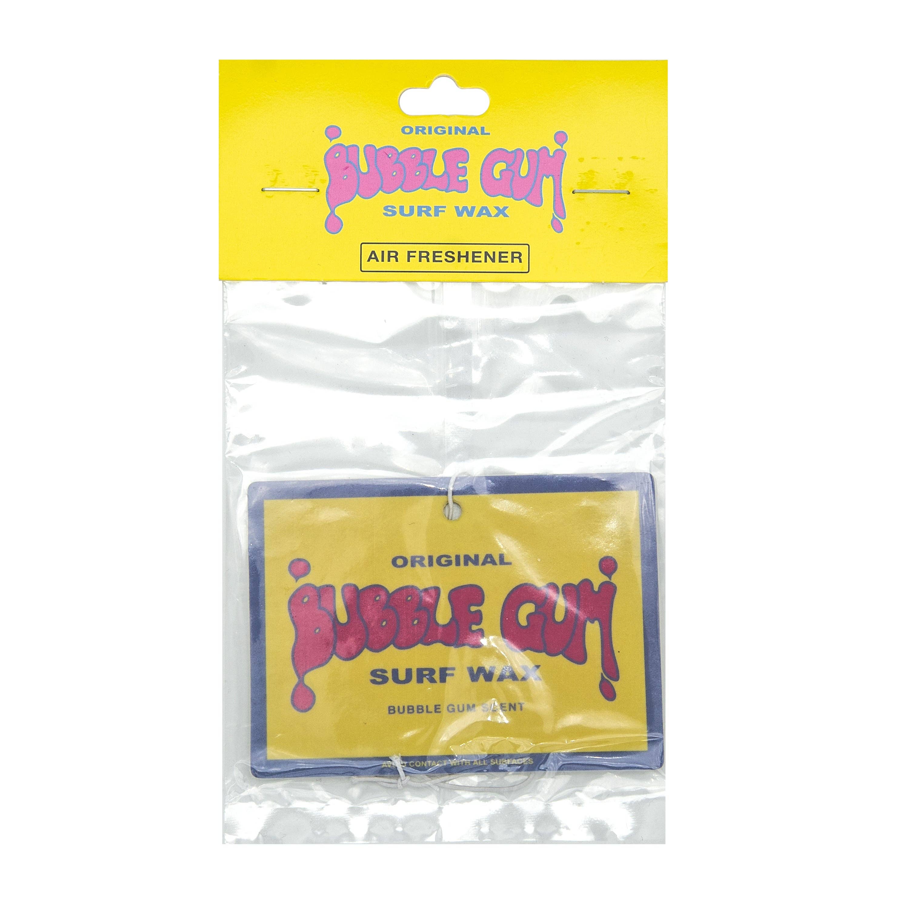 Bubble Gum Surf Wax - Vente Désodorisant pour voiture – unisexe - Désodorisant Bubble Gum Surf Wax – Parfum chewing-gum1