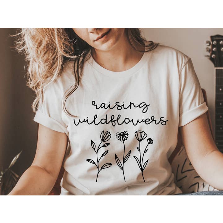 Wildflowers + Cotton - Wholesale T-Shirt (Graphic) - Women's - Raising Wildflowers | Mommy & Me Tee