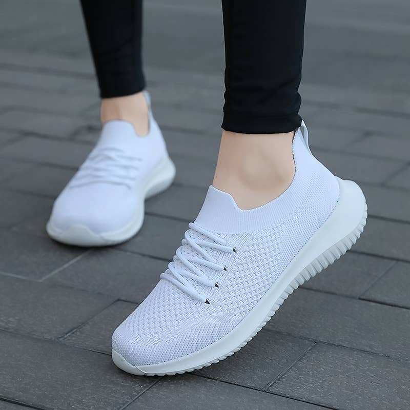 Calseosvic - Wholesale Athletic Sneakers - Women's - Refreshing sports shoes knitted lightweight women's shoes2