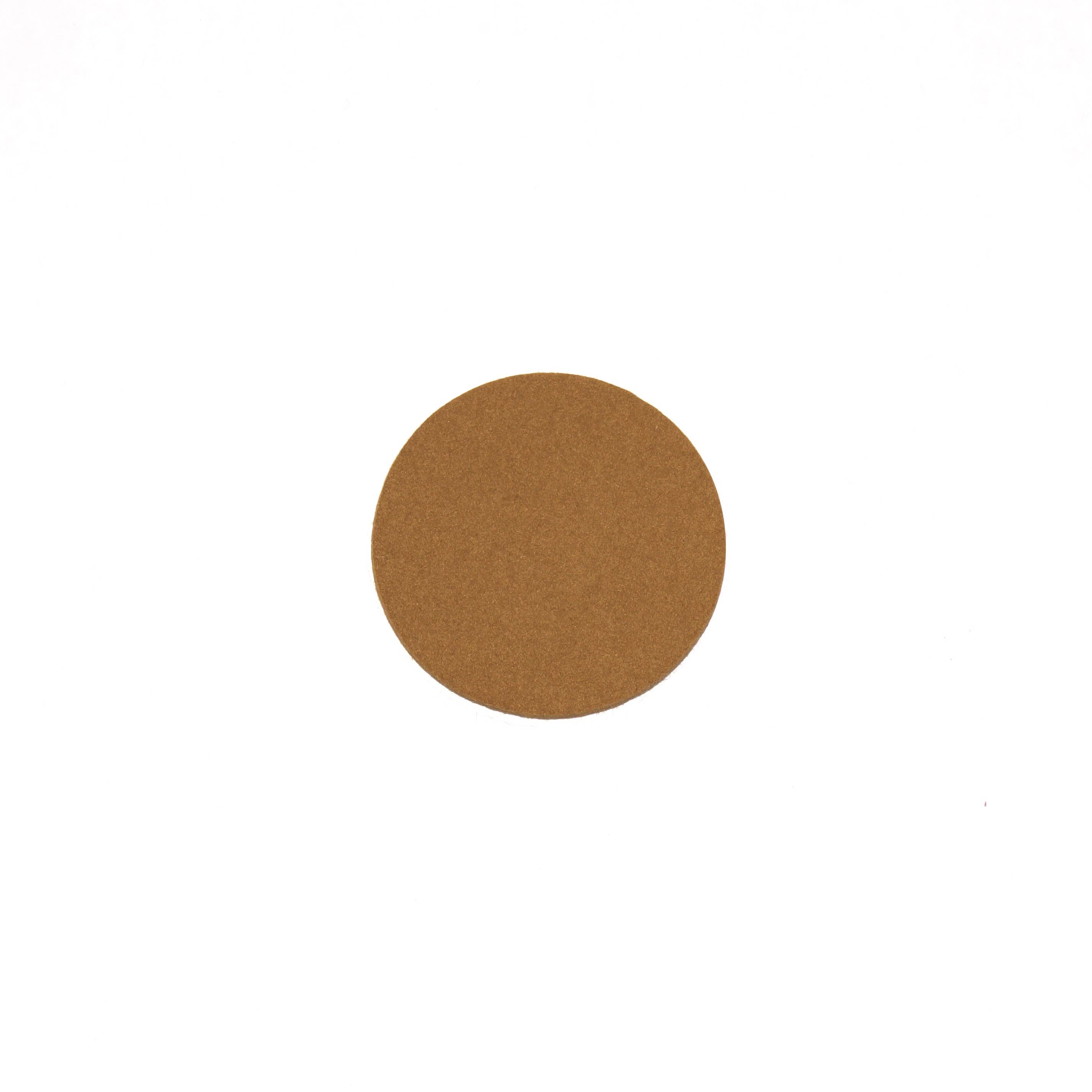 Parkhaus Felt - Wholesale Coasters - Round Coaster in 007 Camel, 10cm0
