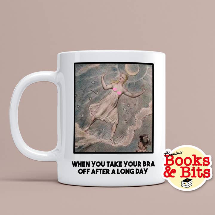 Cronin's Books and Bits – Engroshandel Kaffekrus – BH middelalderkunst 11 ounce Keramisk