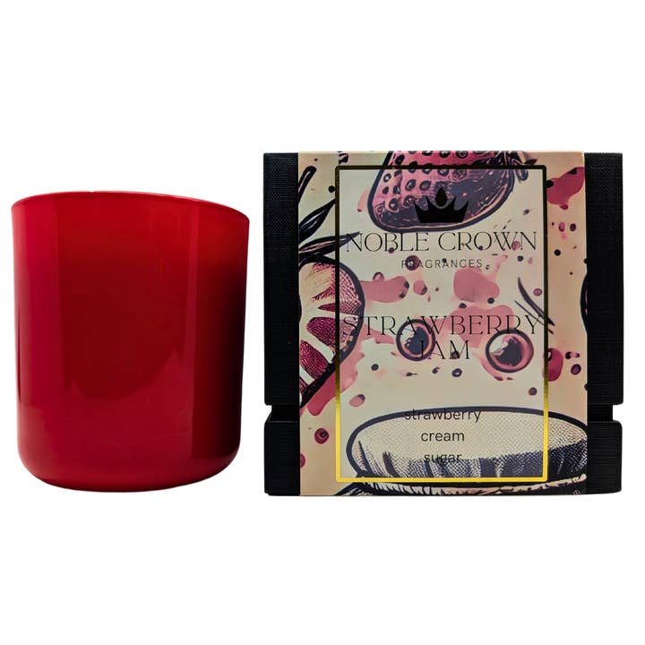 Vela de mermelada de fresa para venta al por mayor de Noble Crown Fragrances