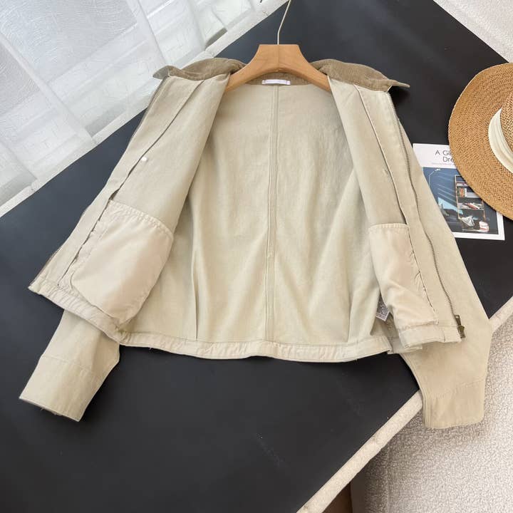 Rosa Clothing - Wholesale Jacket - Women's - Vintage-Inspired Classic barn jacket cropped jacket1