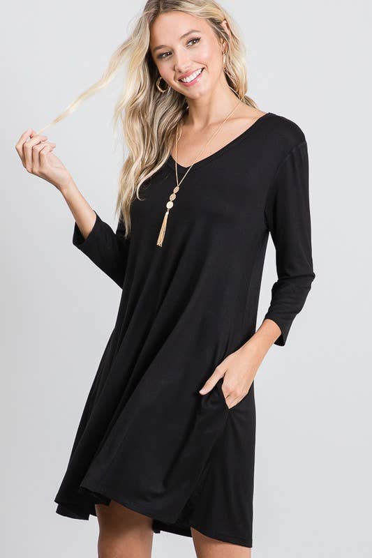 HEIMISH - Wholesale Dress - Women's - SD1250S SOLID DRESS1