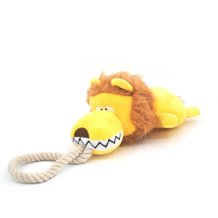 Peluche King of the Jungle: Lion Rope con sonaglio per la vendita all'ingrosso da parte di The Furry Fox