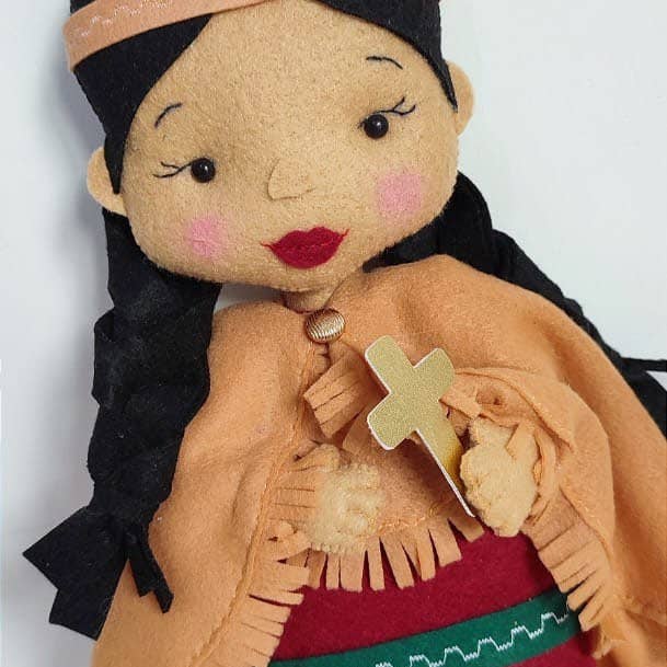 Lovencomfort - Wholesale Doll - Kids - Saint Kateri doll, Saint Kateri, aint doll, saint ornaments,3