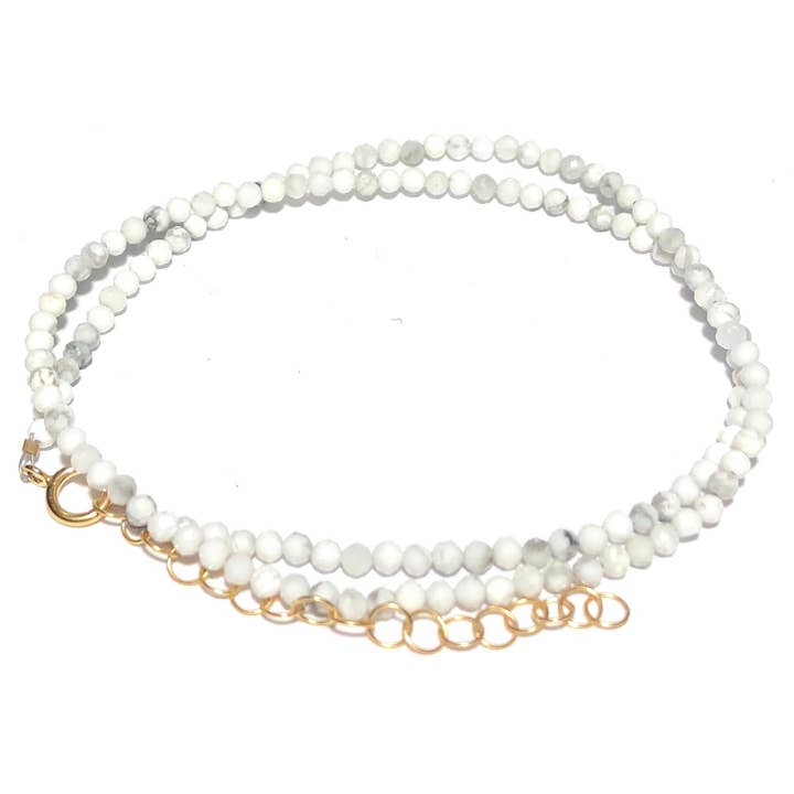 Howlite Wrap for engroshandel hos The Wild Diamond