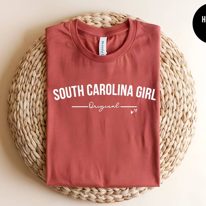Origineel meisje uit South Carolina voor wholesale door The Shirt Republic