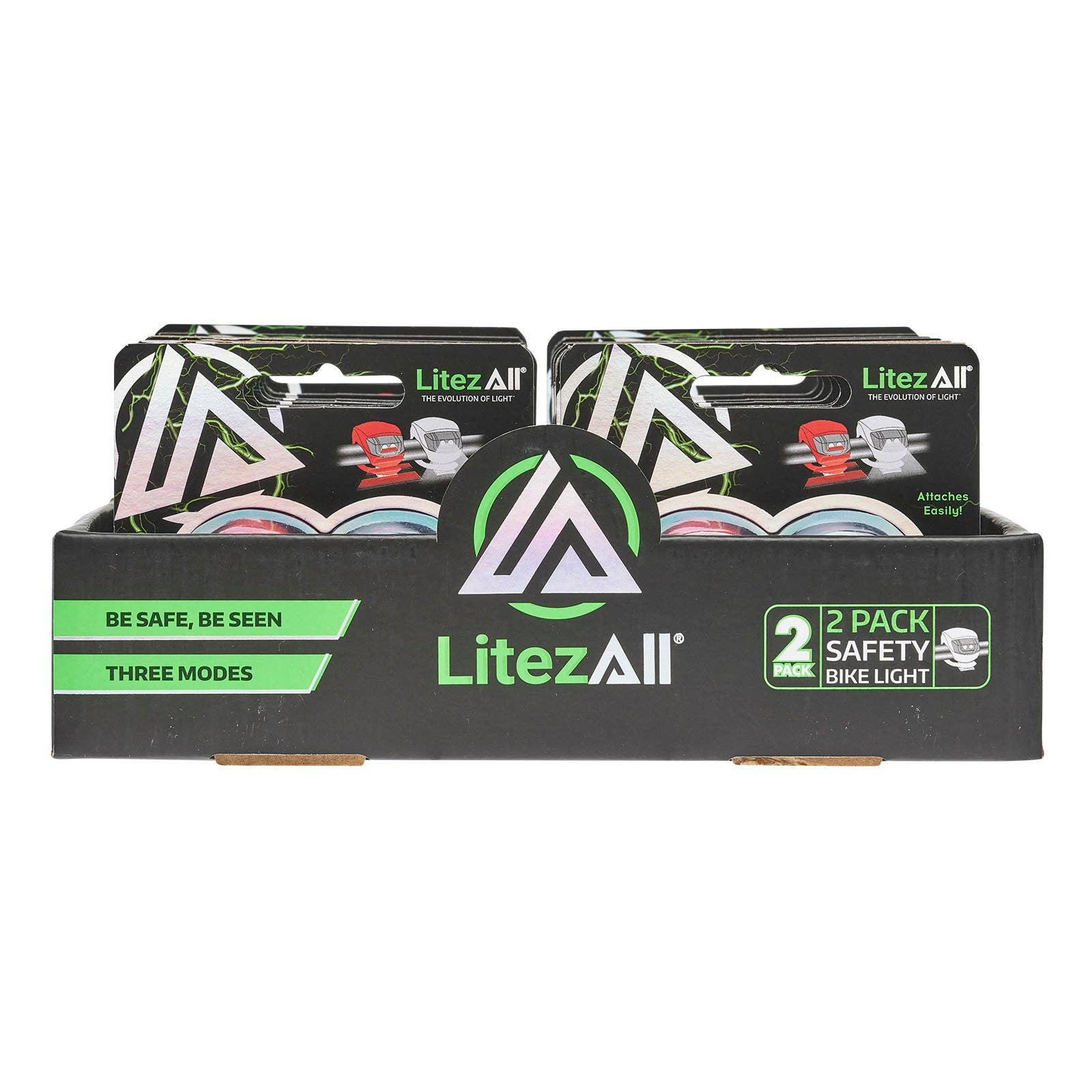 LitezAll - Wholesale Biking Accessories - LitezAll LED Bike Safety Lights Headlight and Tail Light16