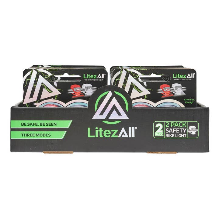 LitezAll - Wholesale Biking Accessories - LitezAll LED Bike Safety Lights Headlight and Tail Light16