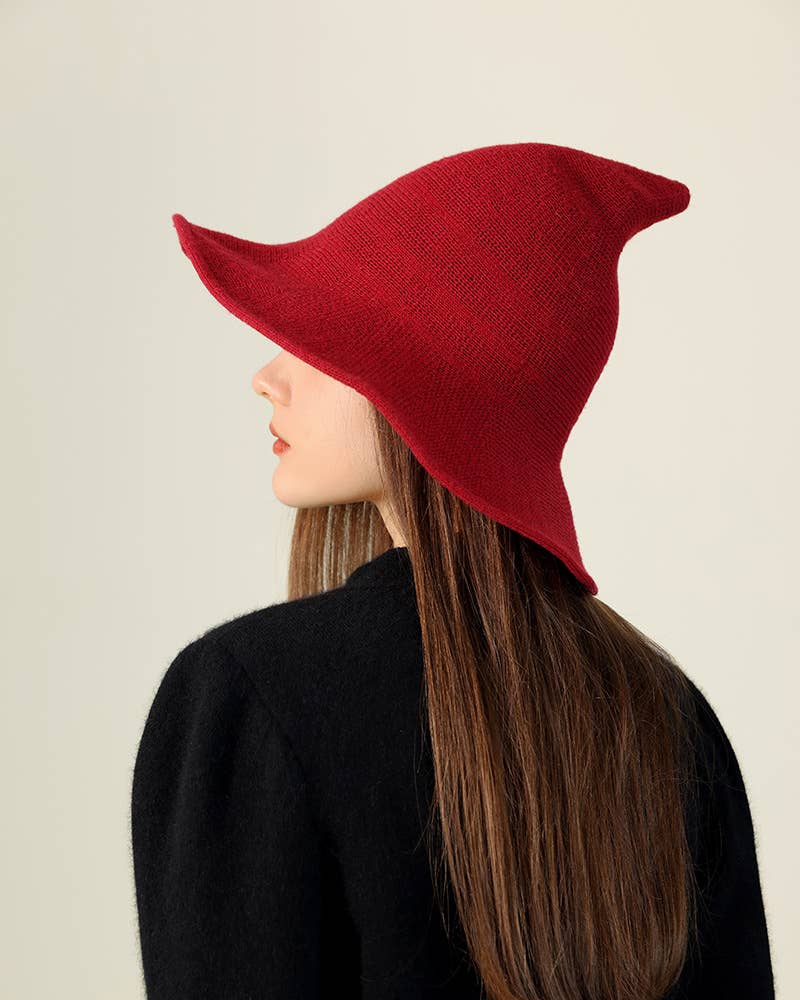 Lily Clothing - Wholesale Fedora - Women's - HALLOWEEN WOOLEN WITCH HAT WITH BIG BRIM5