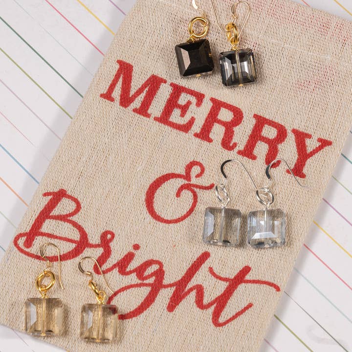 Orecchini di cristallo per la vendita all'ingrosso da parte di ali & bird jewelry