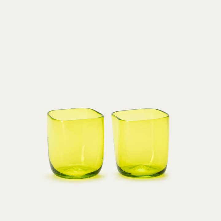 Gary Bodker Designs - Wholesale Drinking Glass/Cup - Organic Cups (Set of 2)