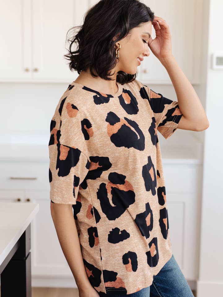 Avenue Wholesale - Wholesale Tunic - Women's - Hear Me Roar Oversized Boyfriend T-Shirt