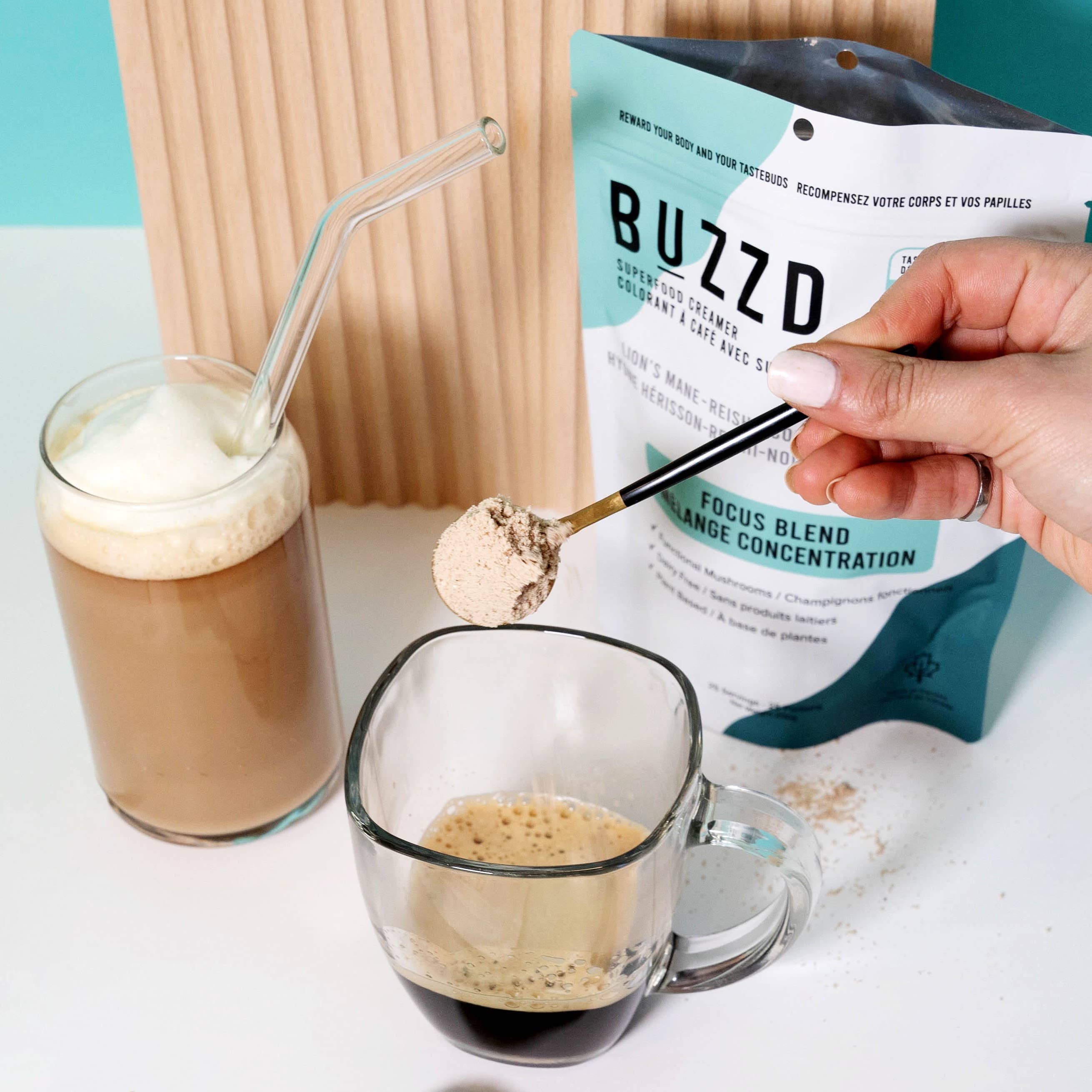 BUZZD Dairy Free Superfood Creamer - Vente Poudres protéinées/superaliments - Concentration3