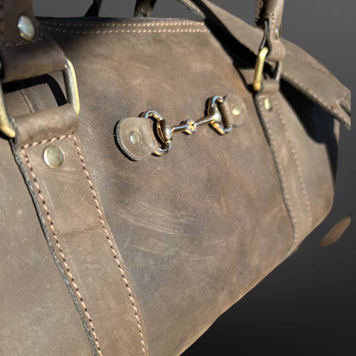 Westrian (Formerly Equipage) - Wholesale Top Handle Bag - Women's - Equestrian Leather Duffle Bag Style Handbag Snaffle Bit