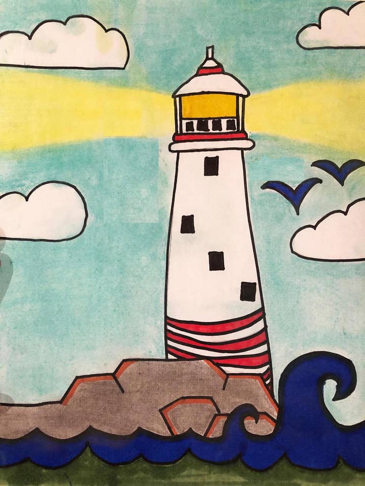 Ocean Lighthouse L1 for wholesale by Guide Dots