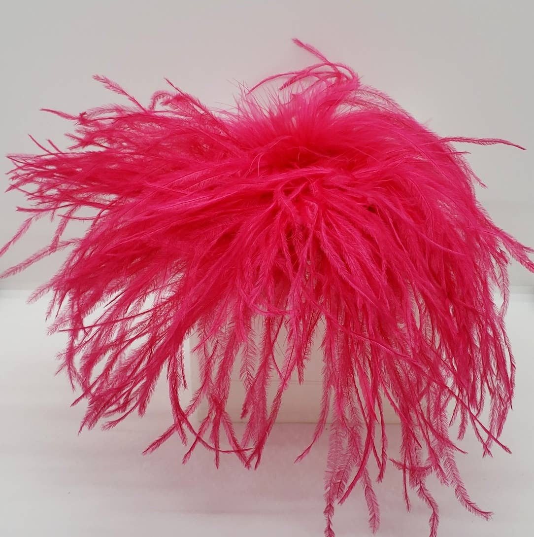 KOLUNTU - Wholesale Brooch - Ostrich Feather Brooch8
