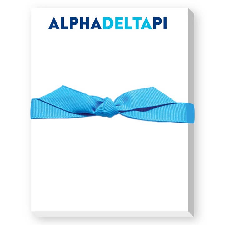 Donovan Designs - Wholesale Notepad - Sorority Greek Bright Mini Notepad9