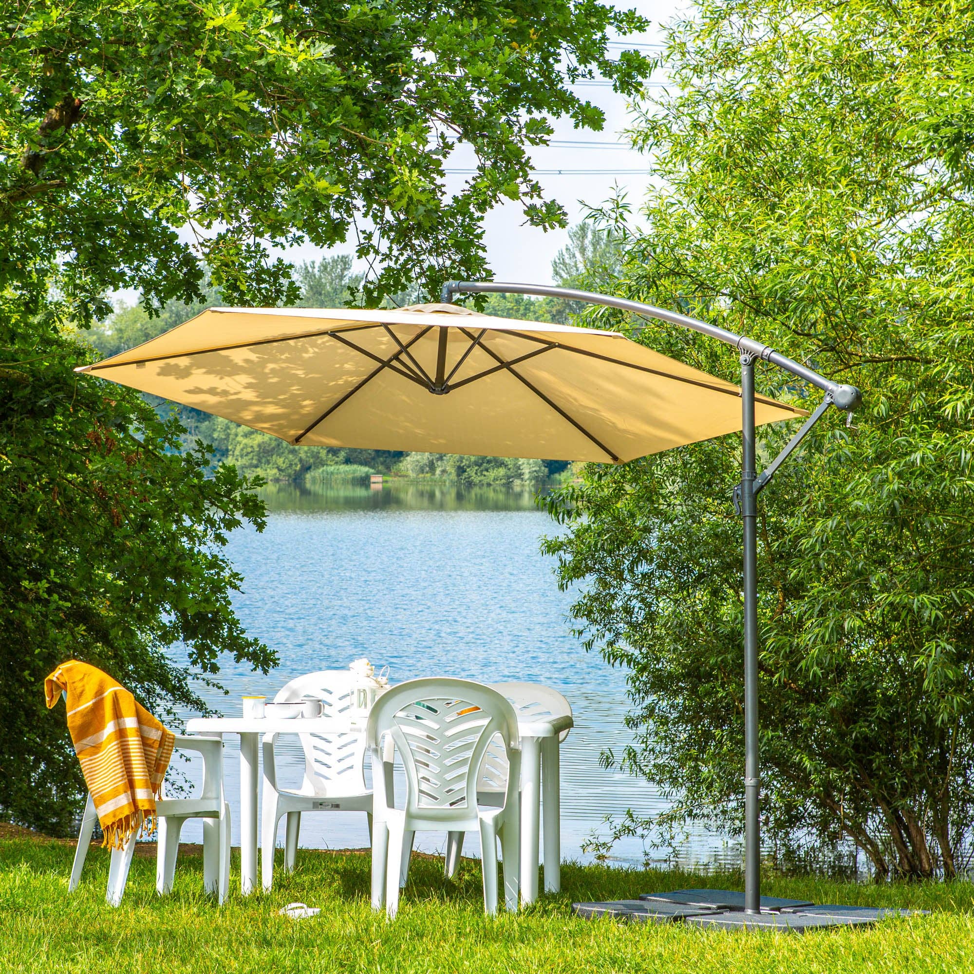 Rinkit Ltd - Wholesale Chair - Resol Palma Outdoor Garden Chair - White3