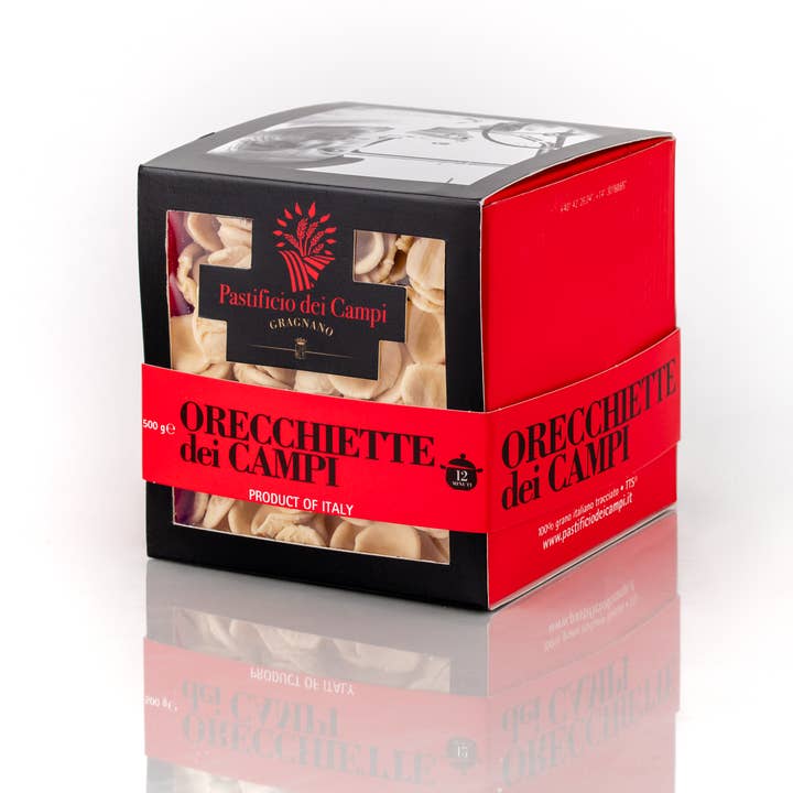 100% Made in Italy Pasta, Orecchiette, 500g for wholesale by Pastificio dei Campi