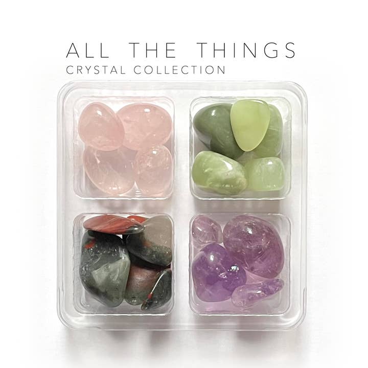 Crystal Grids - Vendita all'ingrosso Pietra/cristallo spirituale - BESTSELLER BUNDLE - 8 set di cristalli Jumbo8
