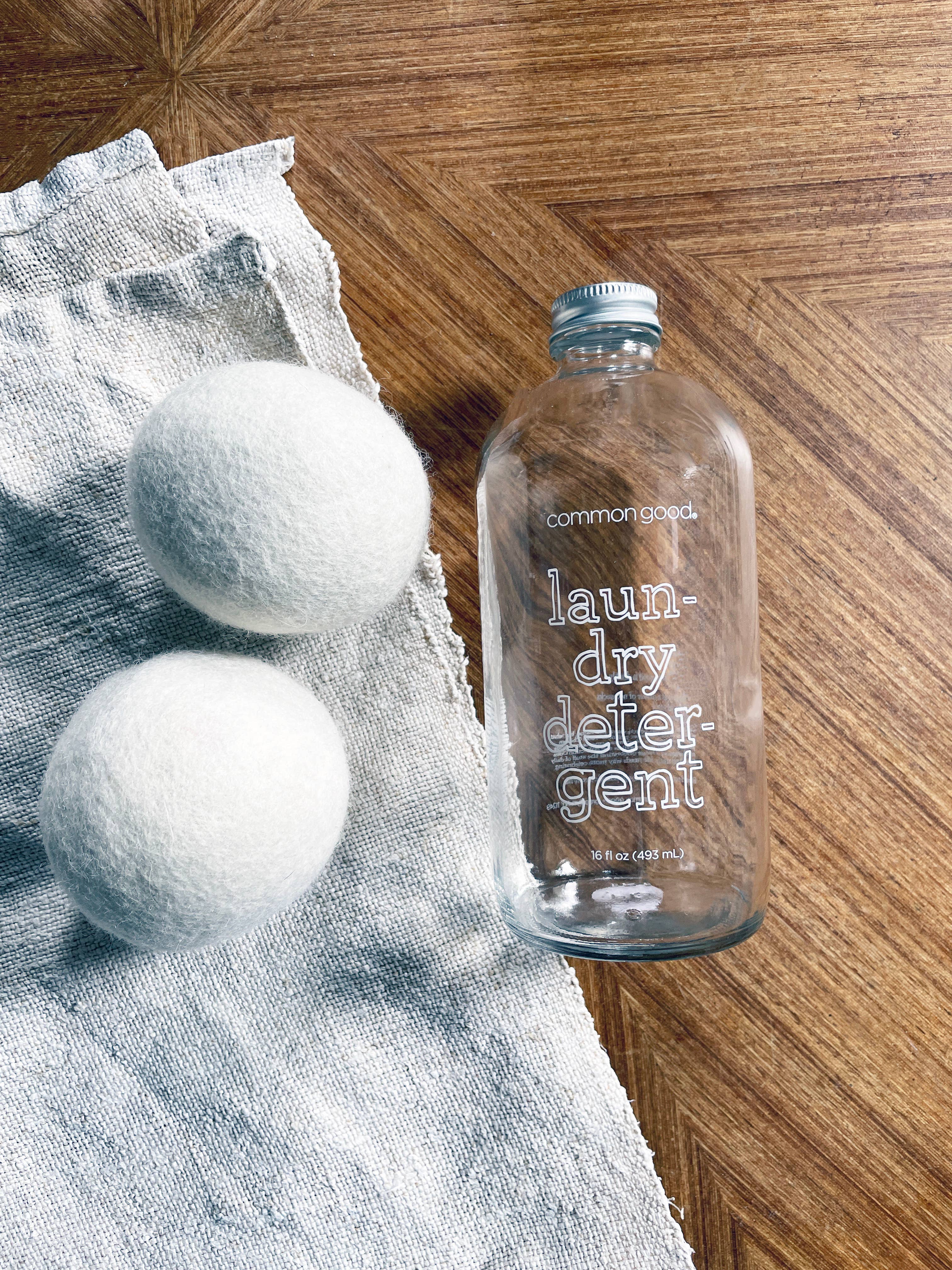 Common Good - Wholesale Laundry Detergent Powder/Pods - Laundry Detergent Empty Glass Bottle - 16 oz1