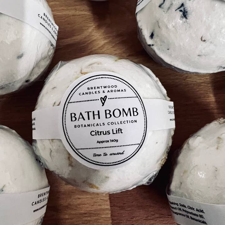 Bath Bomb | Citrus Lift for wholesale by Brentwood Collective