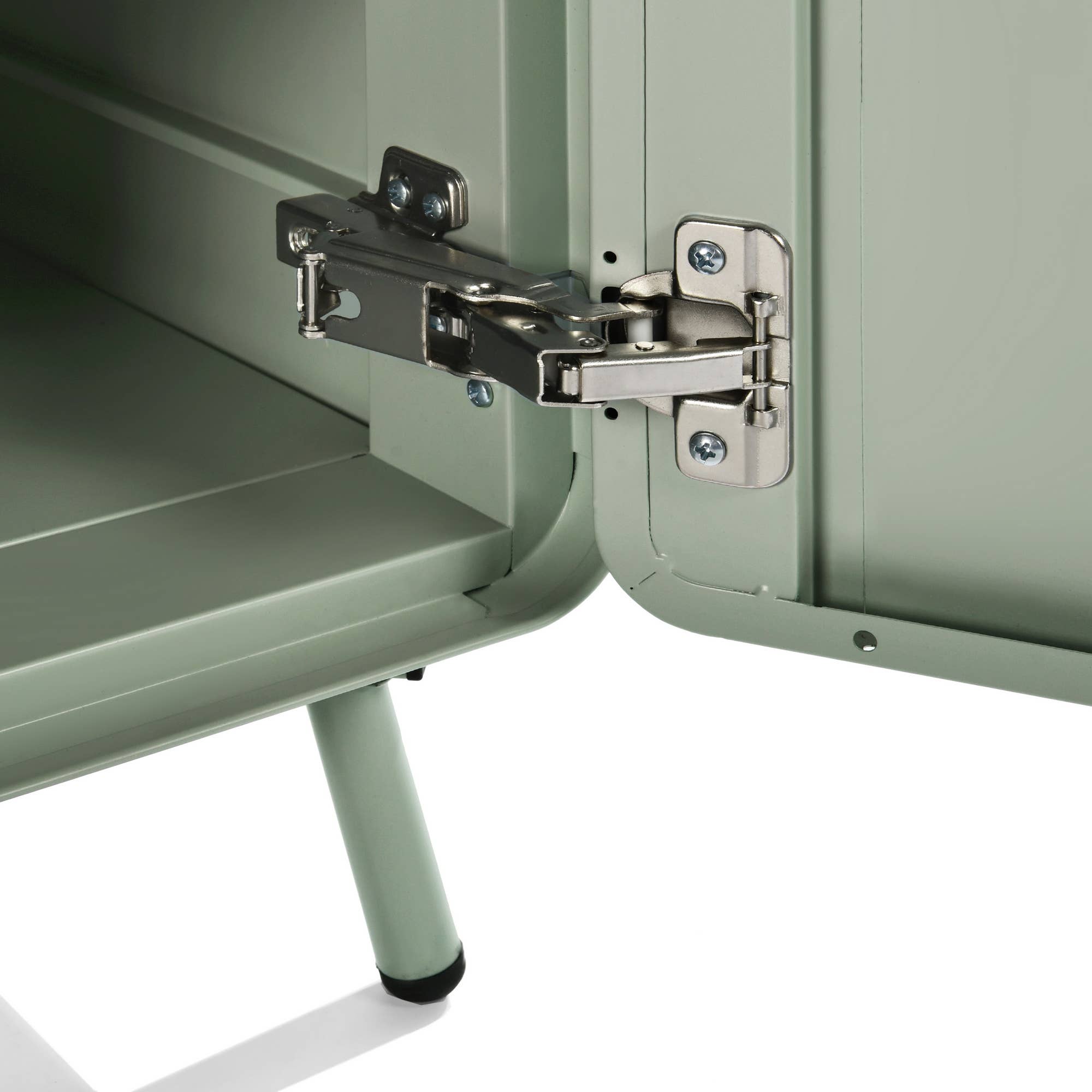 HOMYCASA DESIGN INC - Wholesale Cabinet - Industrial 2-Door Steel Storage Cabinet - 31.5" Wide16