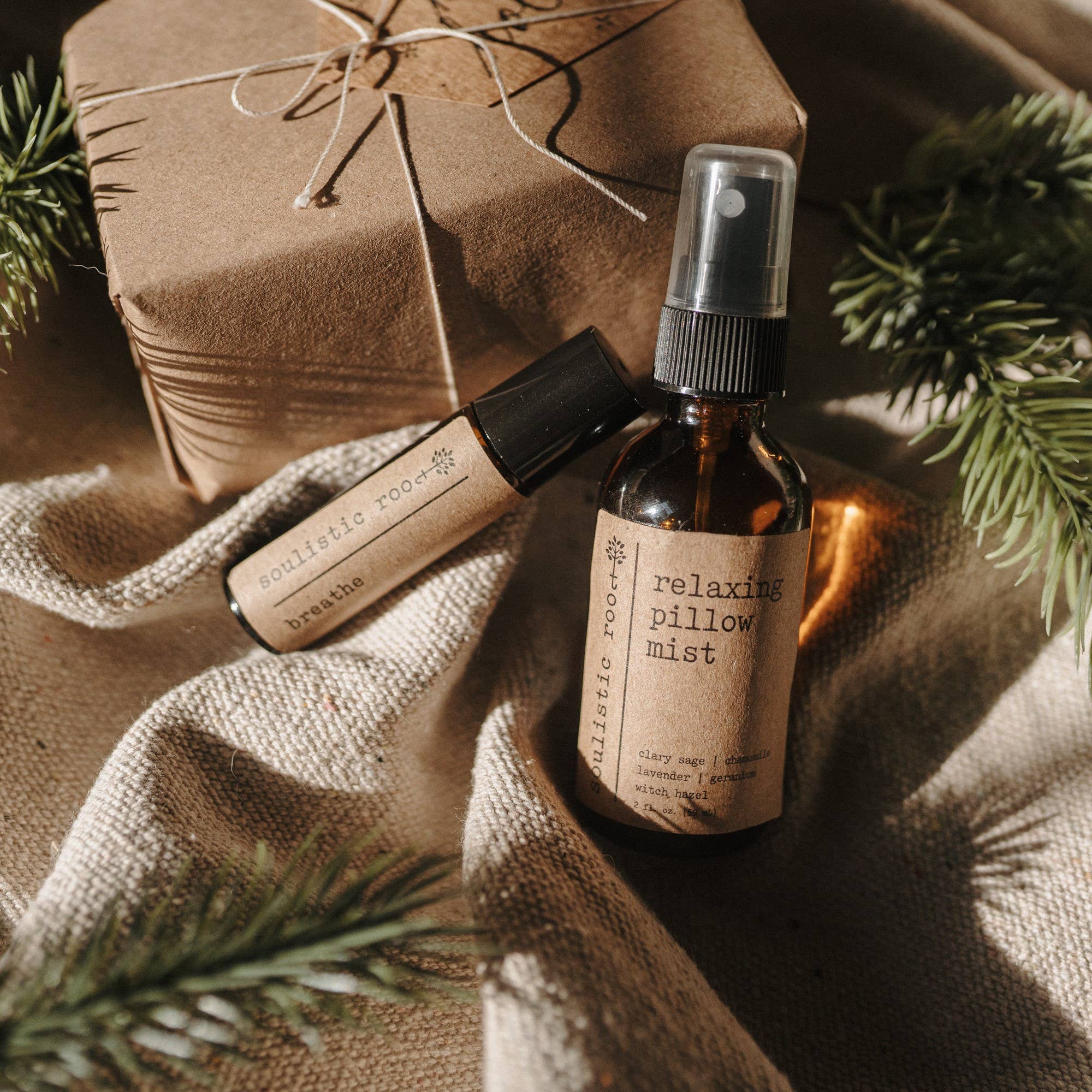 Soulistic Root - Essential Oils & Self Care Gifts - Wholesale Room & Linen Spray - Relaxing Pillow + Linen Spray |Lavender Room Spray for Sleep4