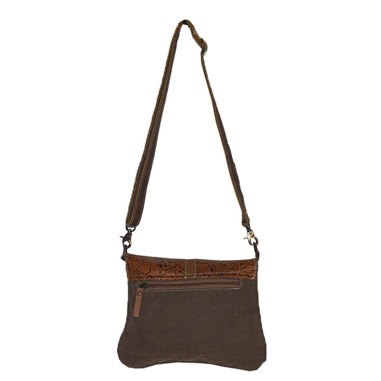 Hopofly Bags – Großhandel Umhängetasche - Damen – Umhängetasche Lino aus Canvas und Leder4