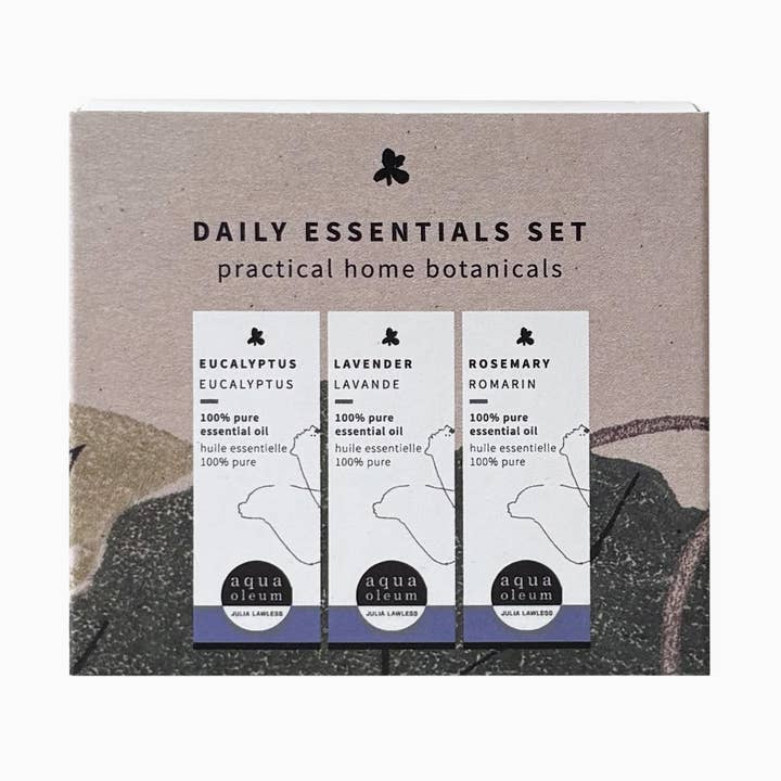 Daily Essentials Trio Essential Oil Set
for wholesale by Aqua Oleum