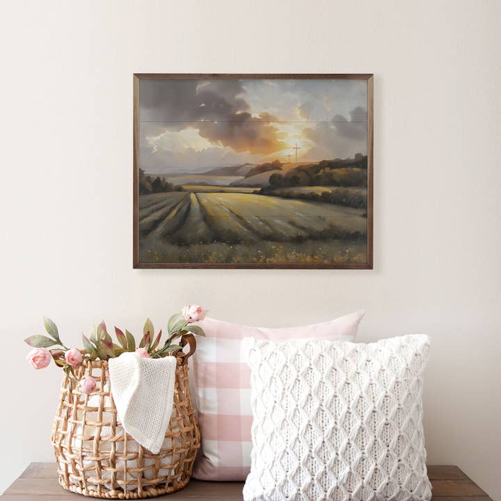 Kendrick Home - Wholesale Art Print - Three Crosses