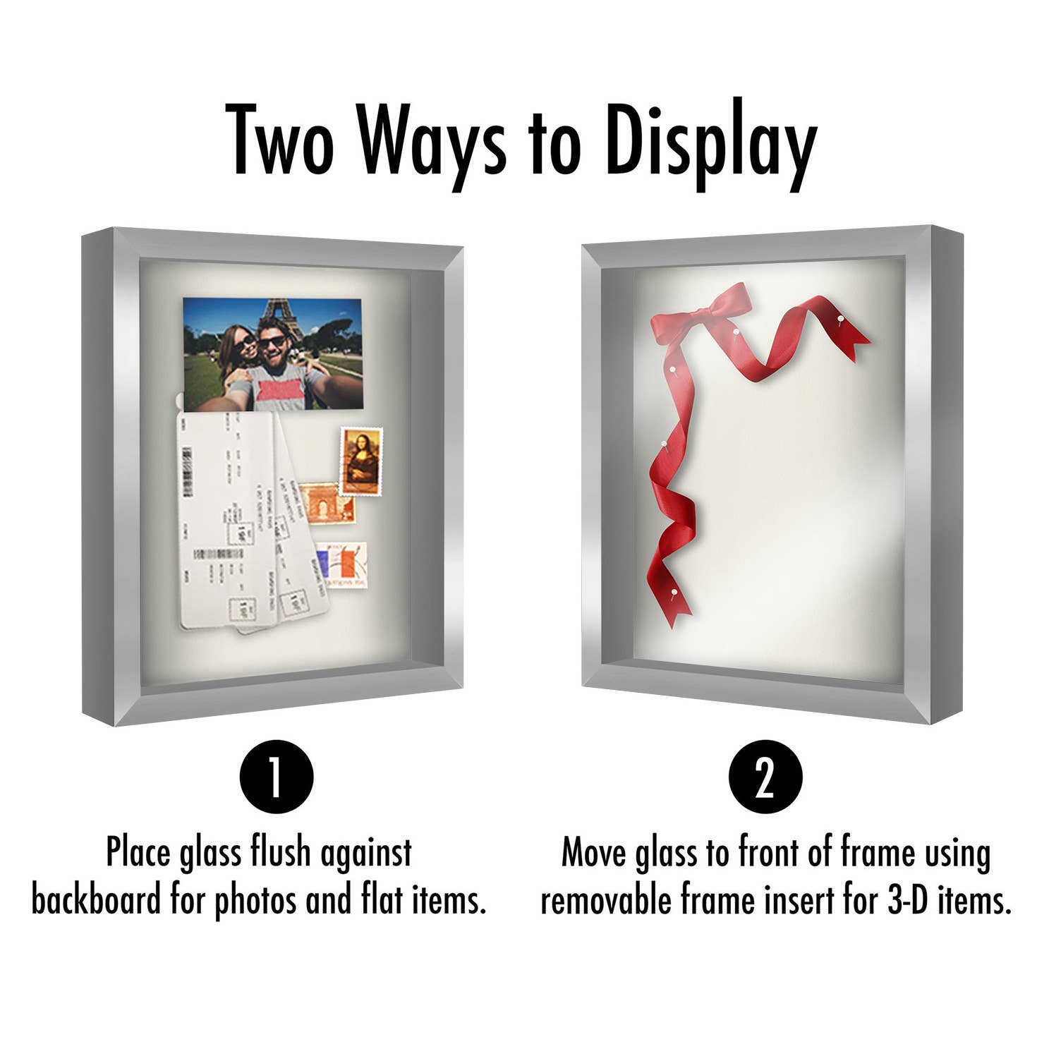 Americanflat - Wholesale Picture Frame - Americanflat Shadow Box Frame with Box Molding95