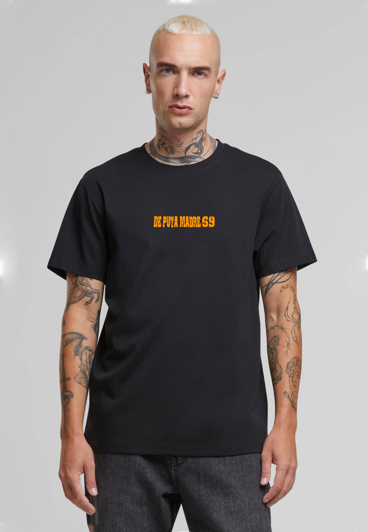 De Puta Madre 69 - Wholesale T-Shirt (Graphic) - Men's - DE PUTA MADRE 69 – Crew Neck T-Shirt (Made in Italy) Legend3