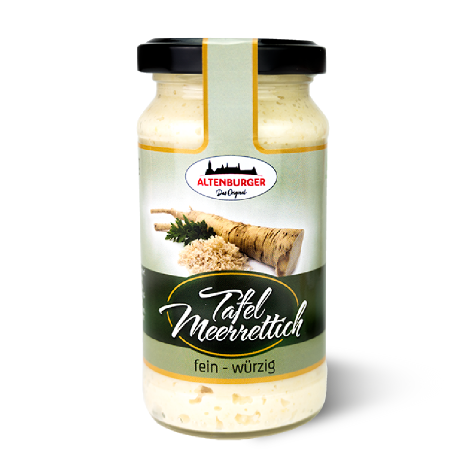 Altenburger Senf & Feinkost GmbH & Co. KG - Wholesale Mustard - Horseradish bar - hot/finely spicy0