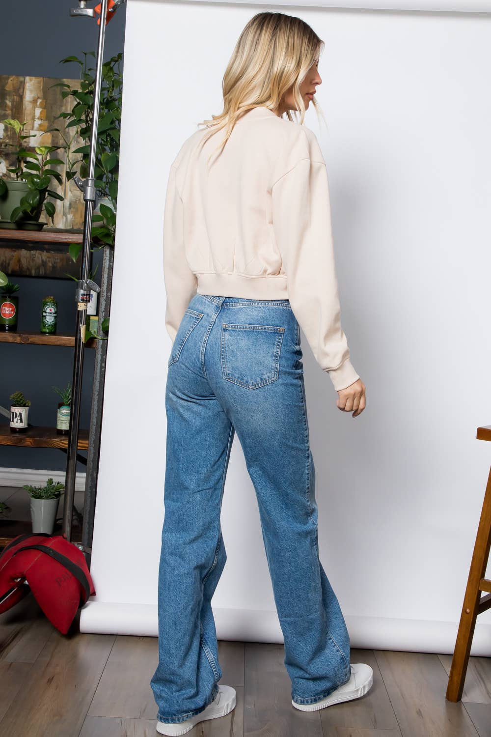 26 International - Wholesale Bomber Jacket - Women's - Fleece Bomber Jacket11