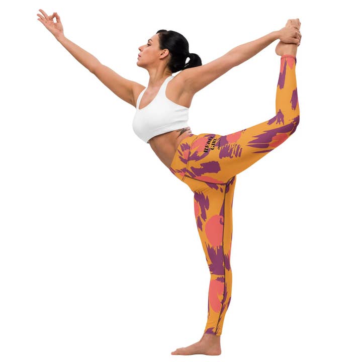 Maiden-Art MindfulChic Fashion - Vente Legging de sport/d'intérieur – femme - Jambières de Yoga5